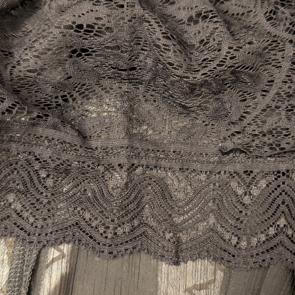 Royal Bones Black Lace Midi Dress - Picture 4 of 12